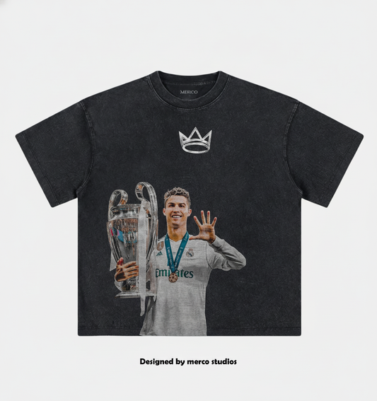 Crowned GOAT CR7 Tee