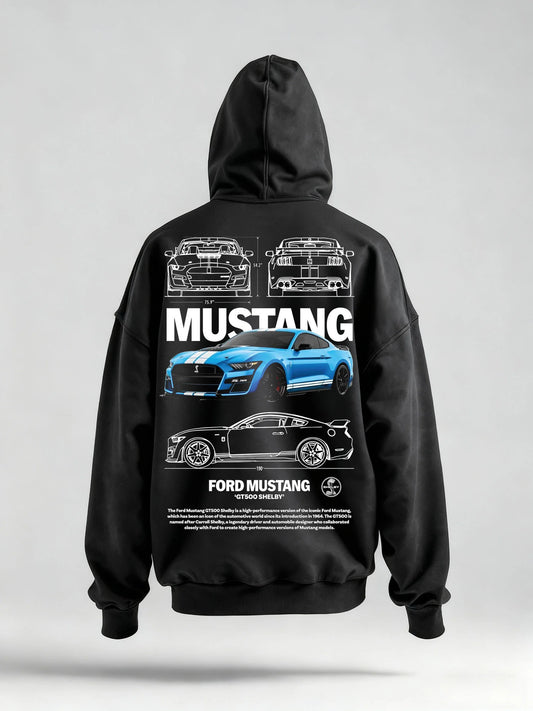 FORD MUSTANG“GT5OO SHELBY’TEE&HOODIE