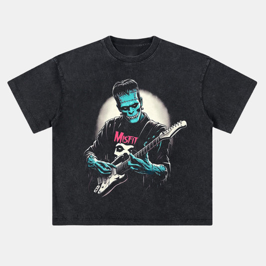 FUNNY ROCK FRANKENSTEIN TEE