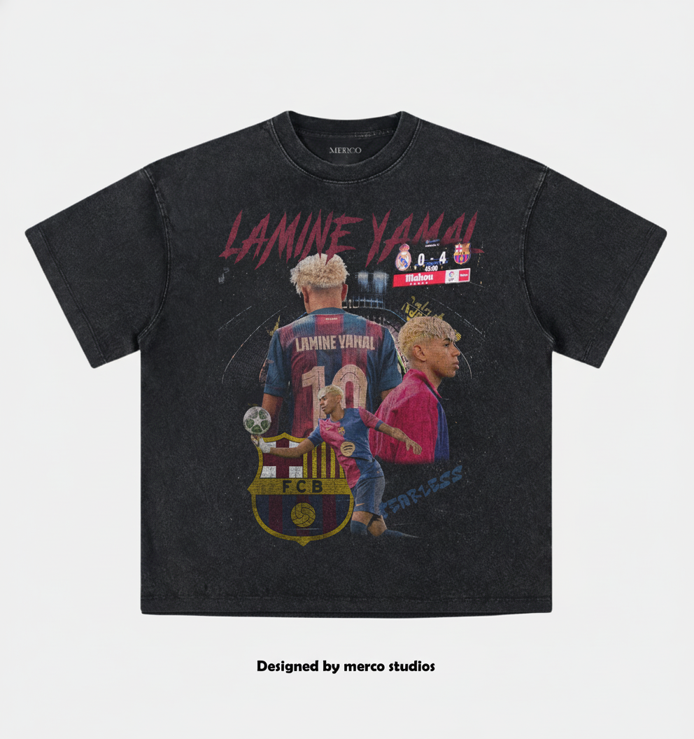 Lamine Yamal Vintage Tee