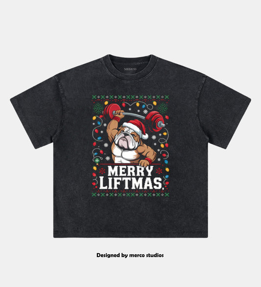 MERRY LIFTMAS TEE