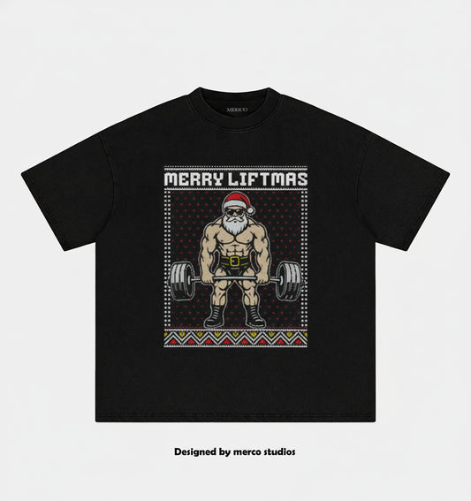 MERRY LIFTMAS TEE