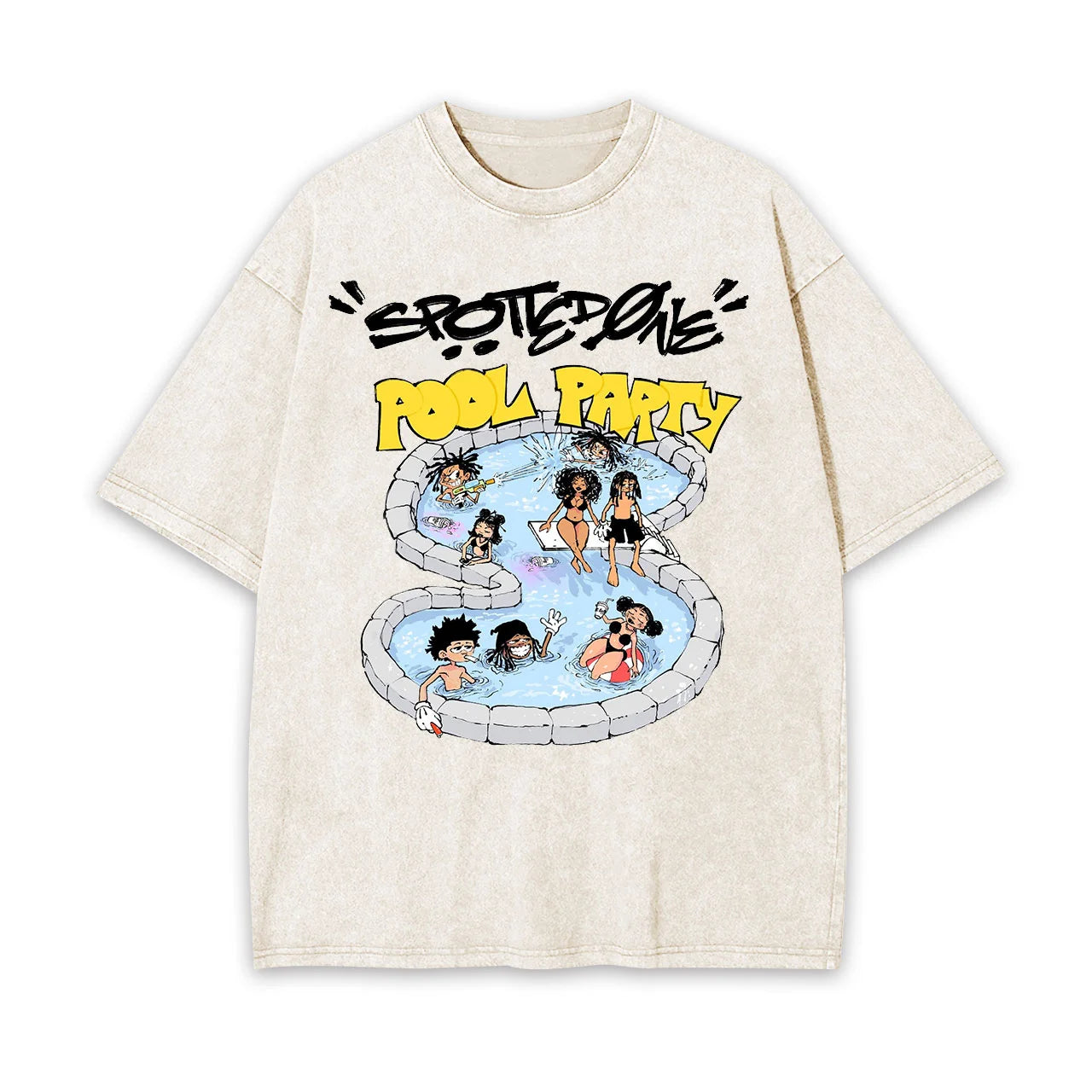 MUSIC SLIPKNOT VINTAGE WASHED TEE&HOODIE