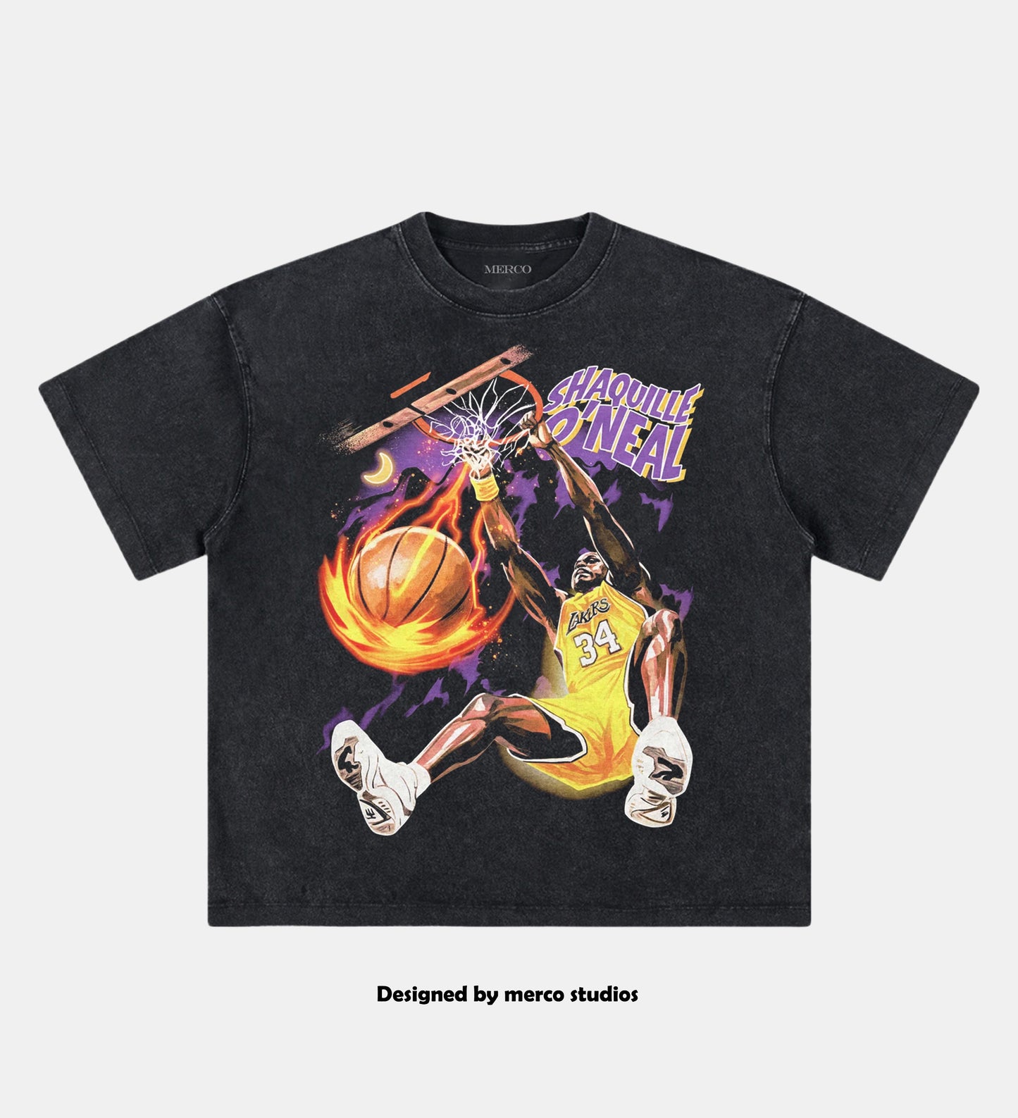 SHAQUILLE O'NEAL TEE & LS & HOODIE
