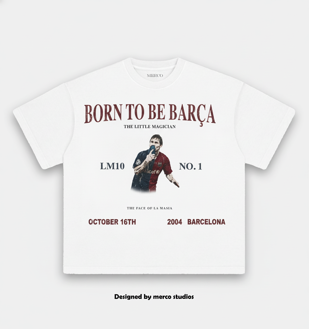 Steps Towards Greatness: Messi Vintage Tee