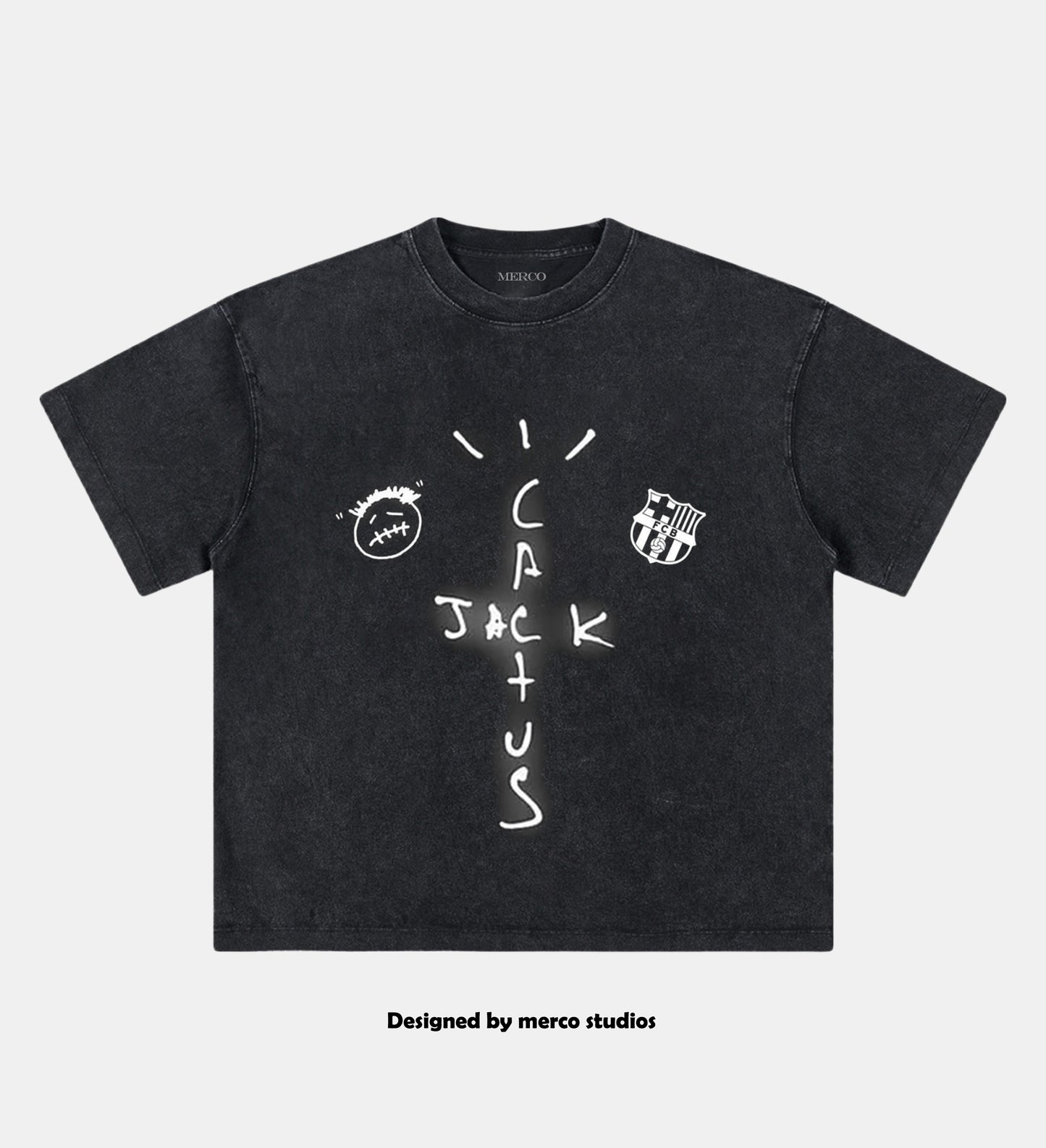 TRAVIS SCORTT & FC BARCELONA 2025 V2 TEE