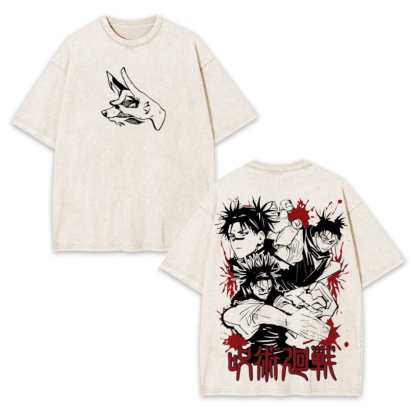 JUJUTSU KAISEN OVERSIZED TEE-[DS]