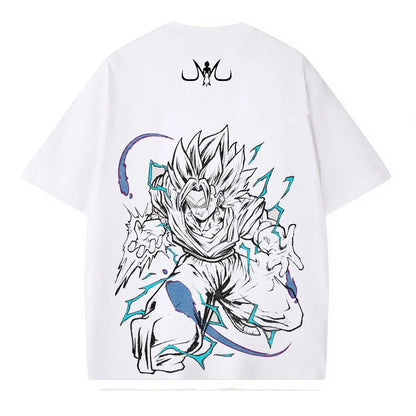 SON GOKU ANIME OVERSIZED TEE 丨 DRAGON BALL-[BACK]