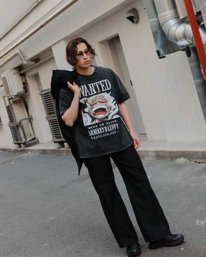 GEAR 5 BOUNTY POSTER VINTAGE OVERSIZE TEE-[FRONT]