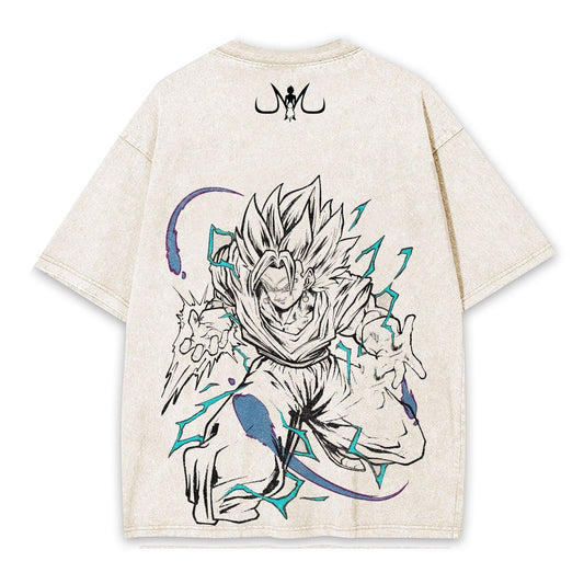 SON GOKU ANIME OVERSIZED TEE 丨 DRAGON BALL-[BACK]