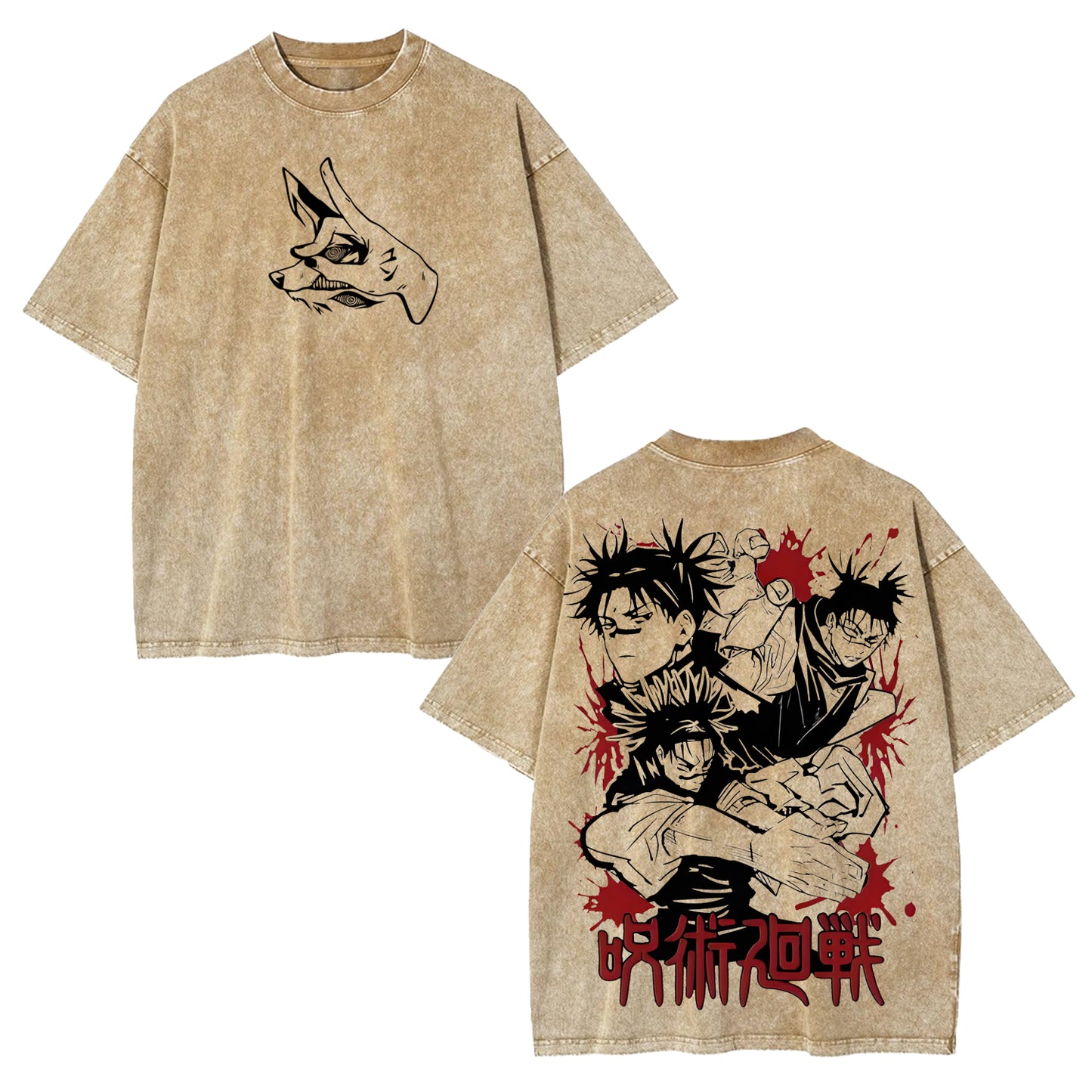 JUJUTSU KAISEN OVERSIZED TEE-[DS]