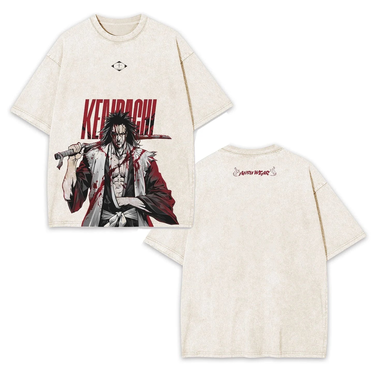 BLEACH OVERSIZED TEE-[DS]