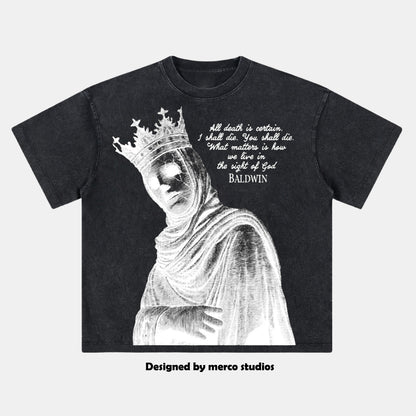 Baldwin Crusader Vintage Washed Unisex T-Shirt