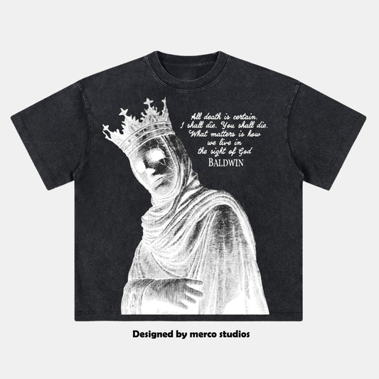 Baldwin Crusader Vintage Washed Unisex T-Shirt