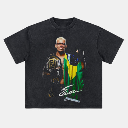 CHARLES OLIVEIRA TEE&SWEATSHIRTS&HOODIE