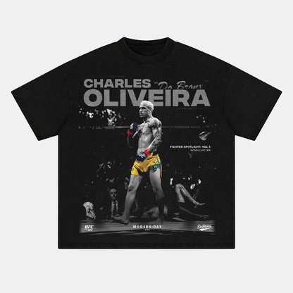 CHARLES OLIVEIRA TEE&SWEATSHIRTS&HOODIE