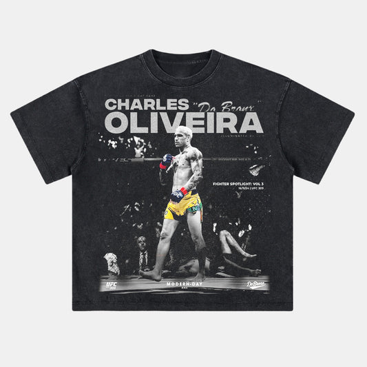 CHARLES OLIVEIRA TEE&SWEATSHIRTS&HOODIE