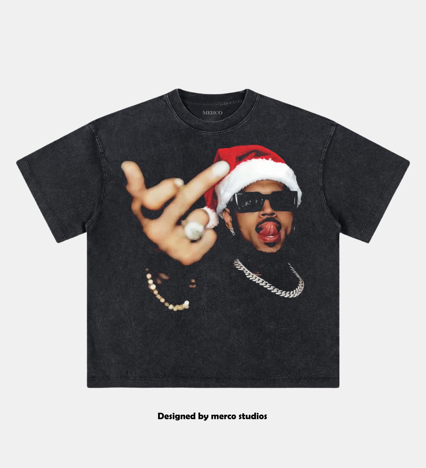 CHRIS BROWN CHRISTMAS TEE