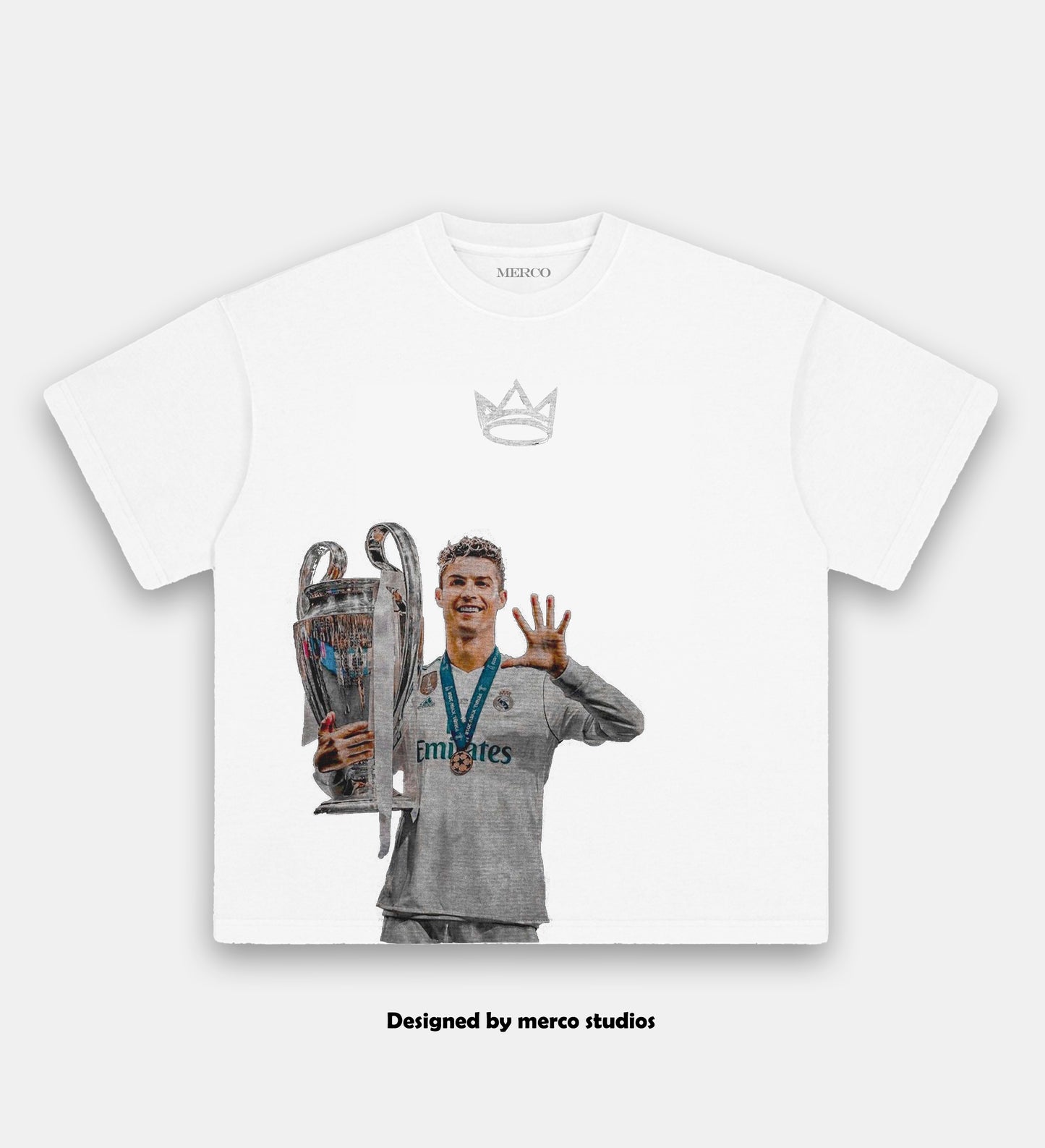 Crowned GOAT CR7 Tee