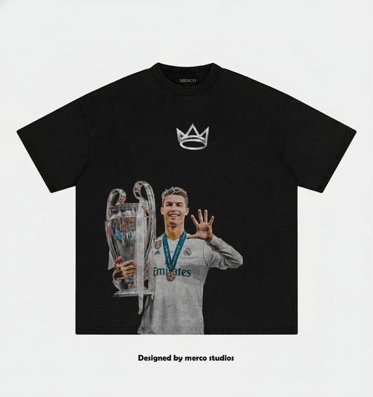 Crowned GOAT CR7 Tee