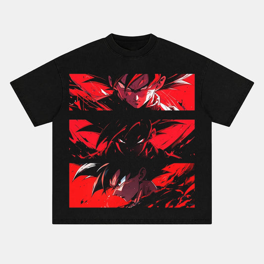 DRAGON BALL VINTAGE OVERSIZED TEE [FRONT]