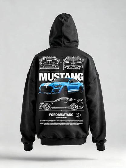 FORD MUSTANG“GT5OO SHELBY’TEE&HOODIE