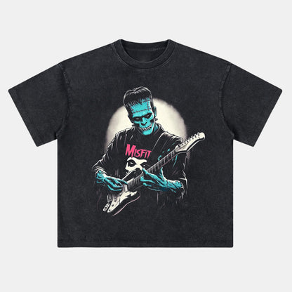 FUNNY ROCK FRANKENSTEIN TEE