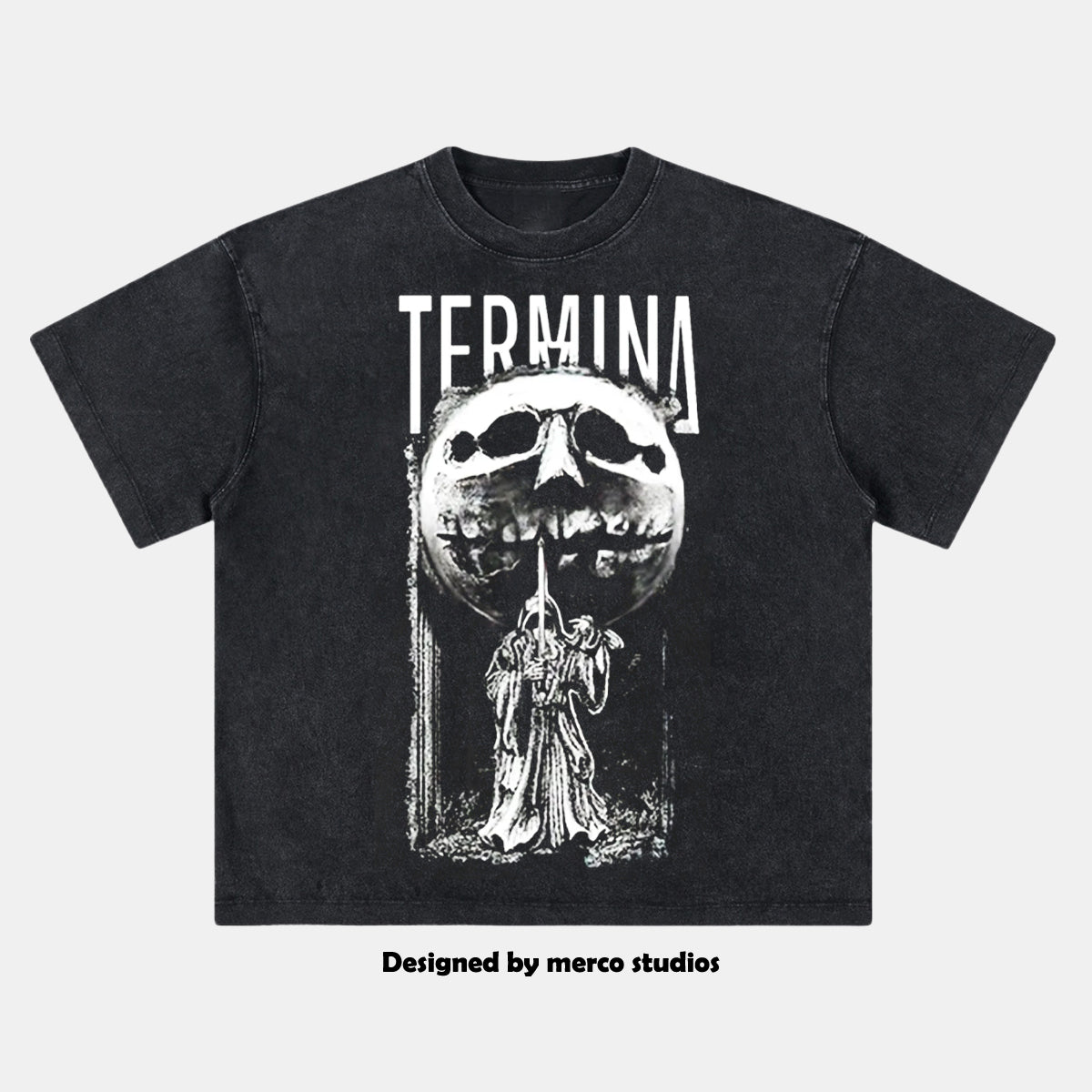 Fear And Hunger Termina -Kaiser Vintage Washed T-shirt