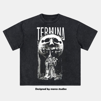 Fear And Hunger Termina -Kaiser Vintage Washed T-shirt