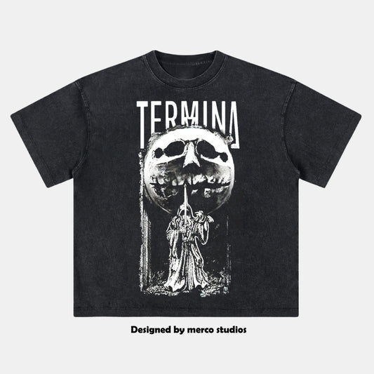 Fear And Hunger Termina -Kaiser Vintage Washed T-shirt