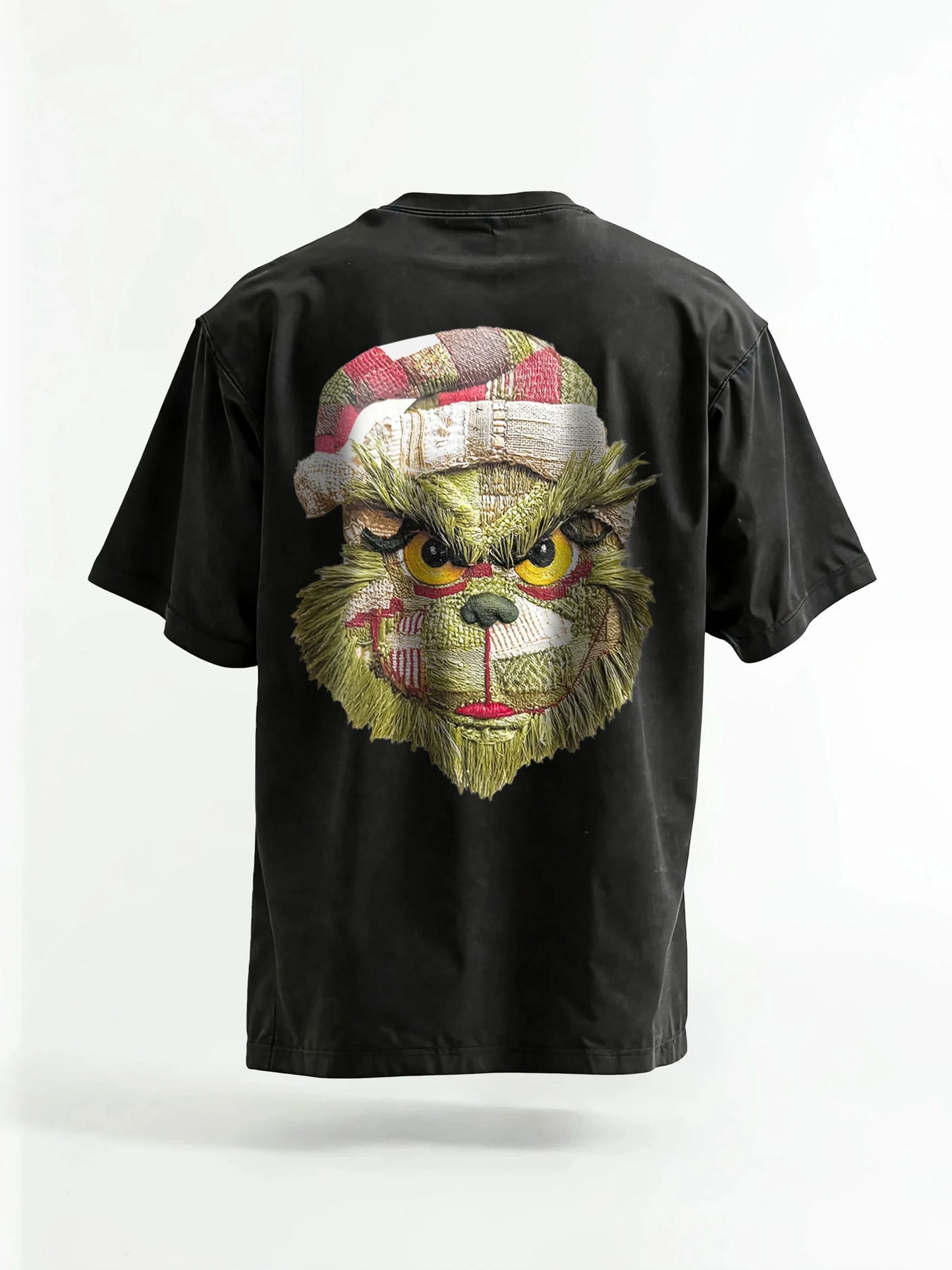 Green Grinch Christmas-Themed Graphic Tee&Hoodie