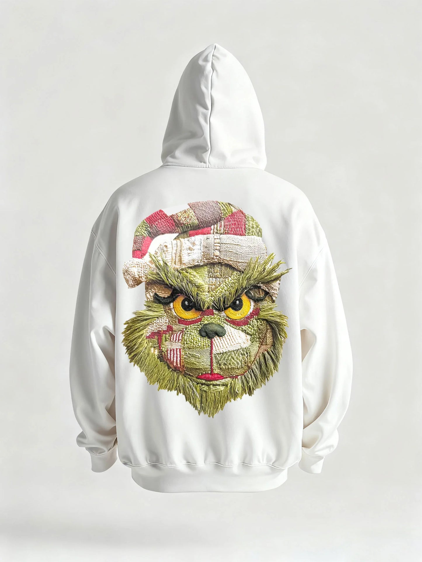 Green Grinch Christmas-Themed Graphic Tee&Hoodie