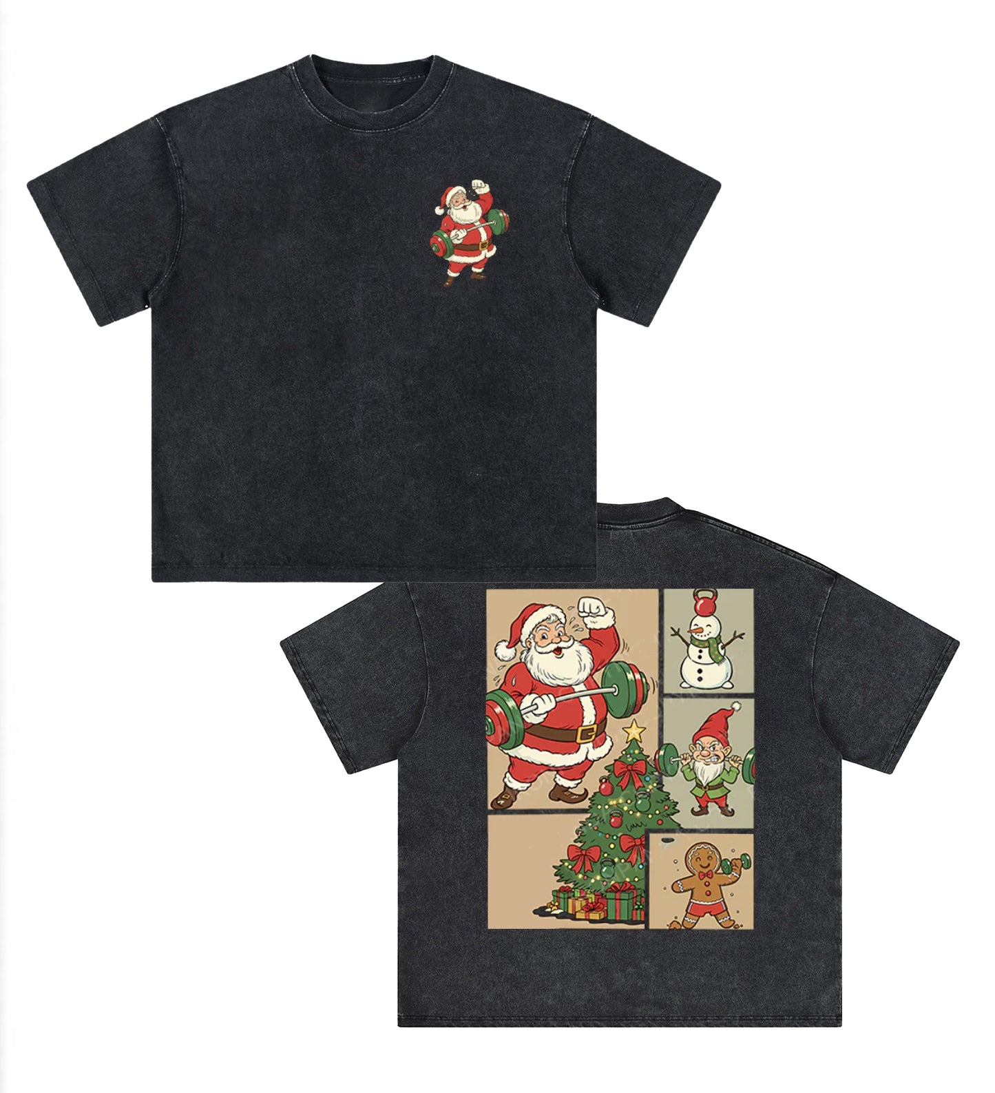 Holiday Fitness Club printed Gym Shirt