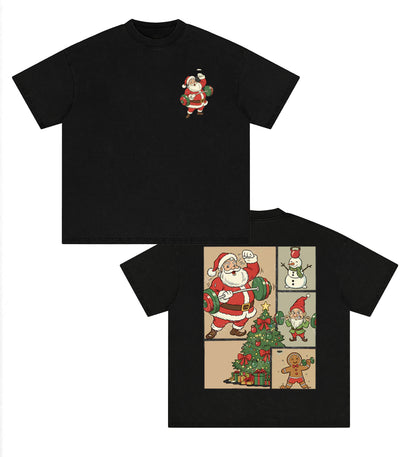 Holiday Fitness Club printed Gym Shirt