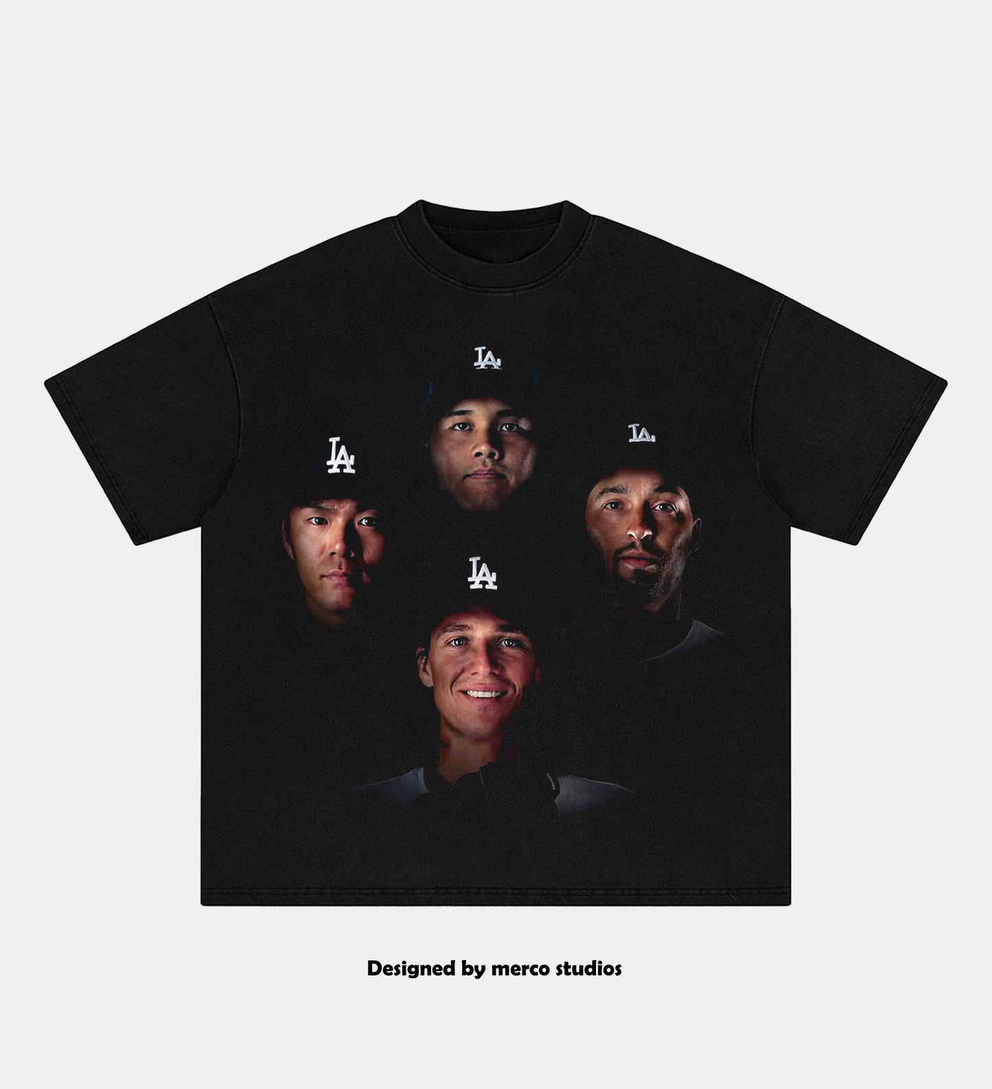 LA DODGERS FOUR TEE