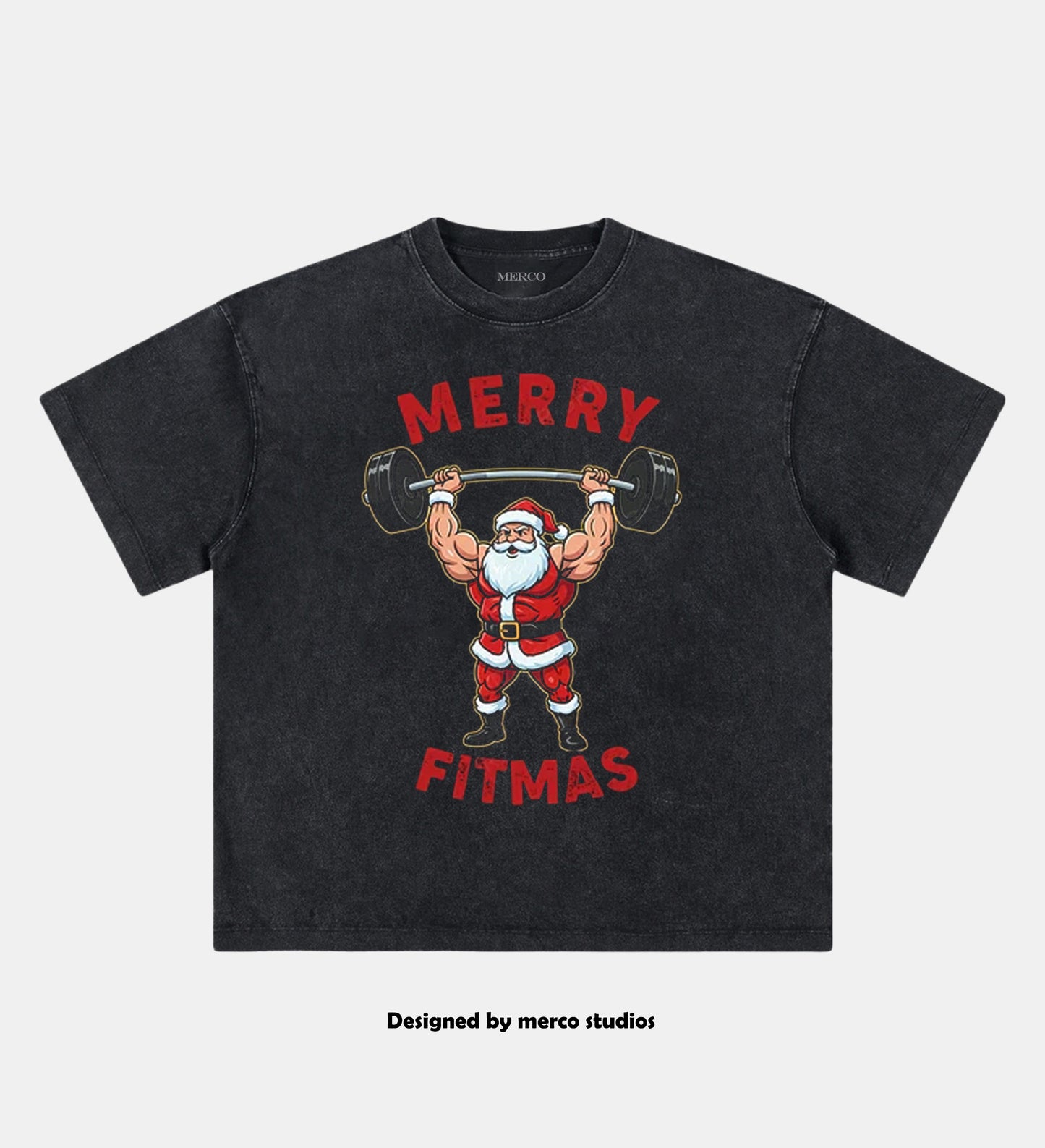 MEERRY FITMAS GYM SHIRT