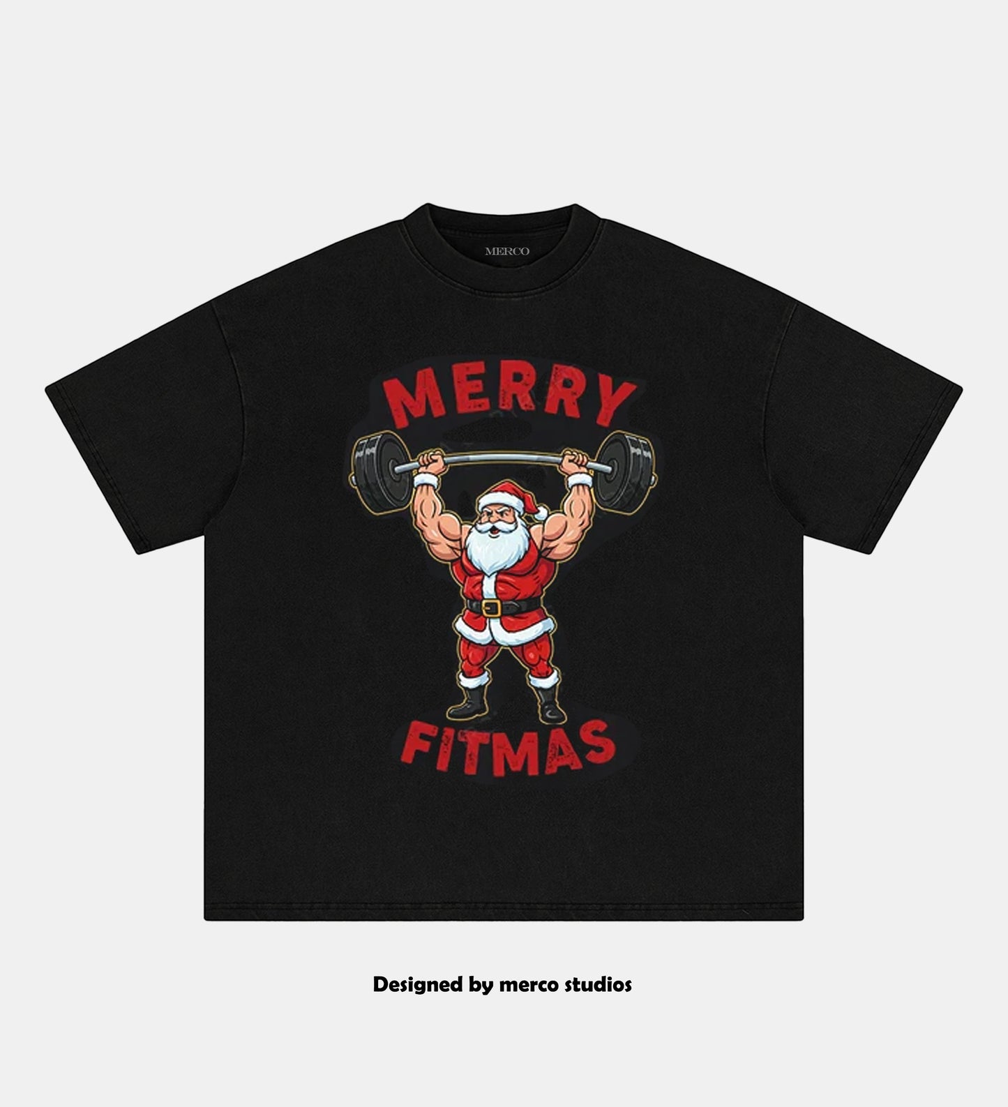 MEERRY FITMAS GYM SHIRT