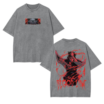 MEGUMI FUSHIGURO JUJUTSU KAISEN OVERSIZED TEE-[DS]