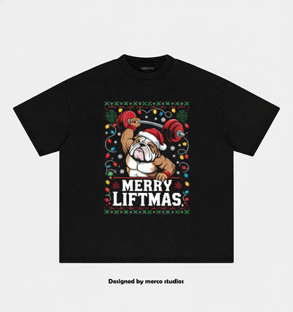 MERRY LIFTMAS TEE
