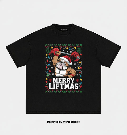MERRY LIFTMAS TEE