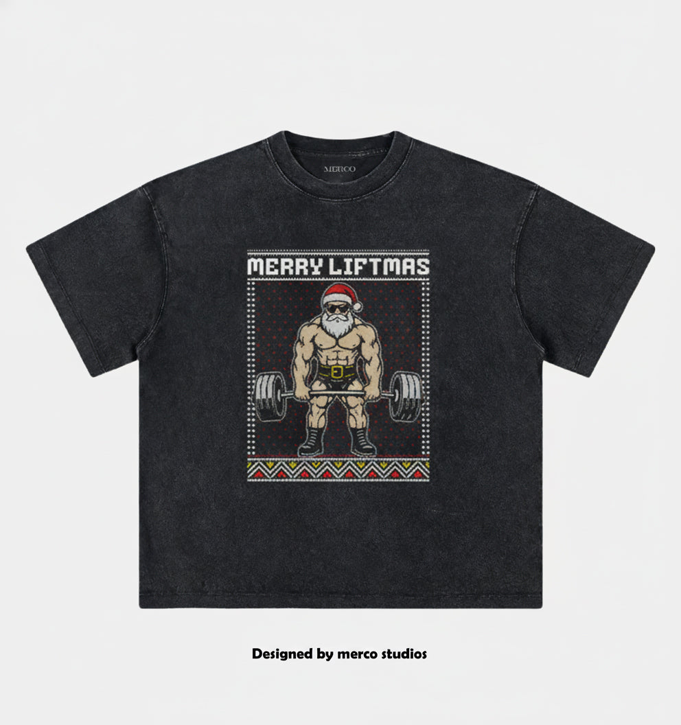 MERRY LIFTMAS TEE