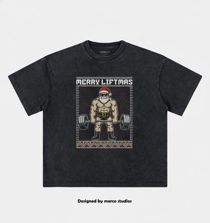 MERRY LIFTMAS TEE