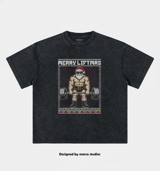 MERRY LIFTMAS TEE