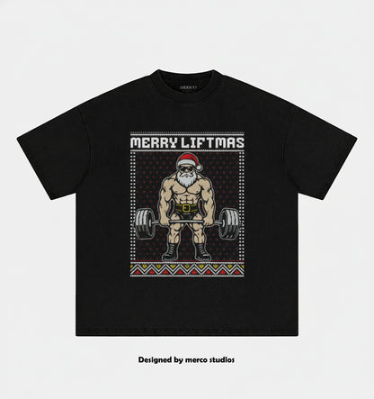 MERRY LIFTMAS TEE