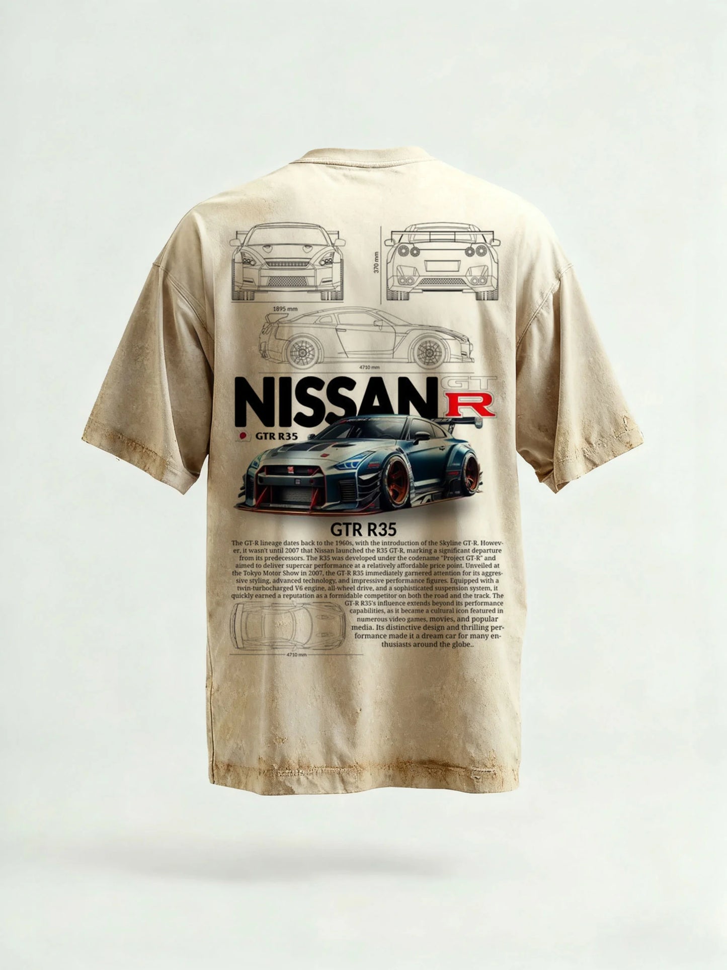 NISSAN GTR R35 TEE&HOODIE