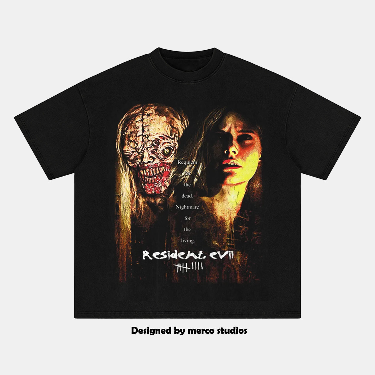Resident Evil 9 Vintage Washed T-shirt