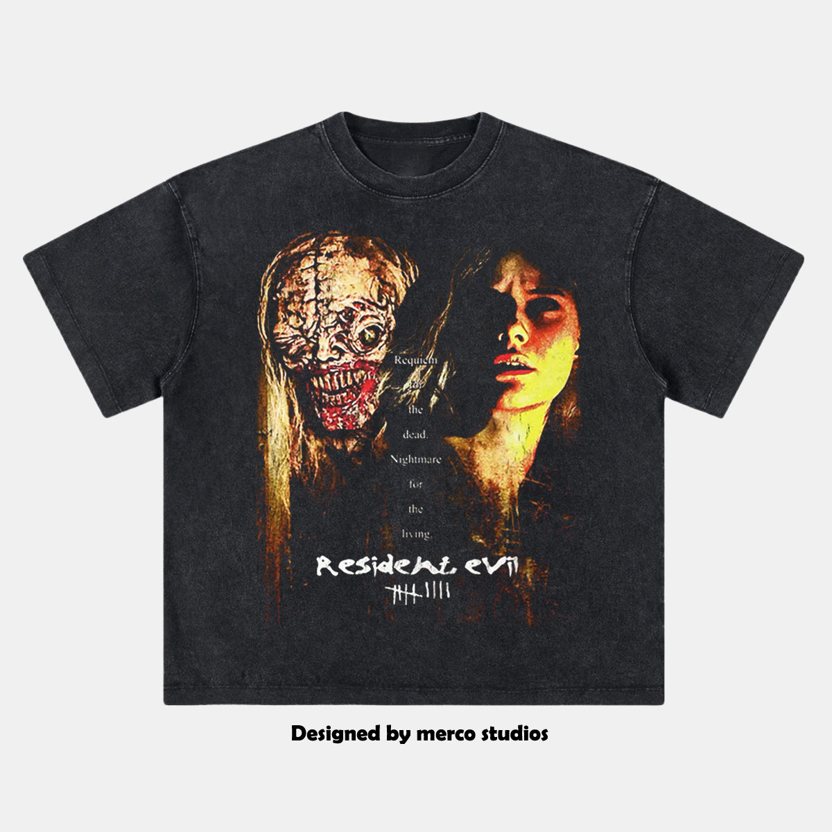 Resident Evil 9 Vintage Washed T-shirt