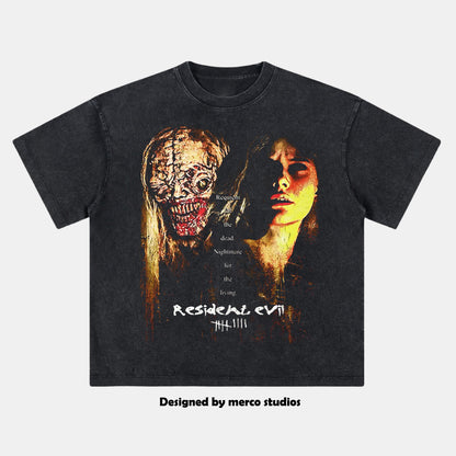 Resident Evil 9 Vintage Washed T-shirt