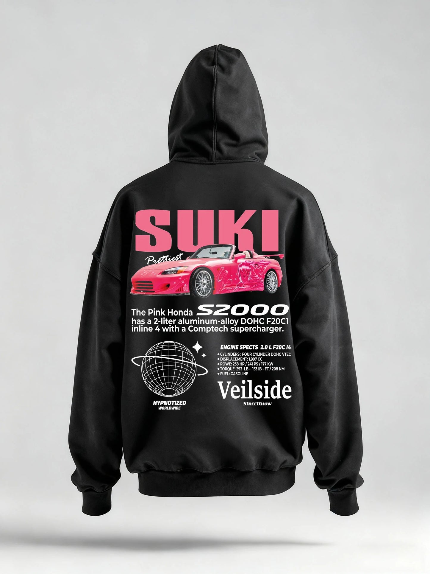 SUKI HONDA S2000 TEE&HOODIE