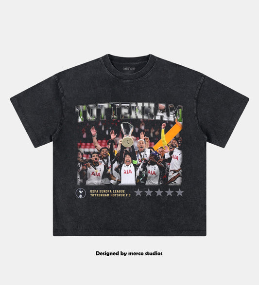 TOTTENHAM WIN THE EUROPA LEAGUE V4 TEE